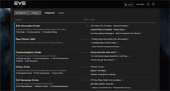 Desktop Screenshot of forums.eveonline.com